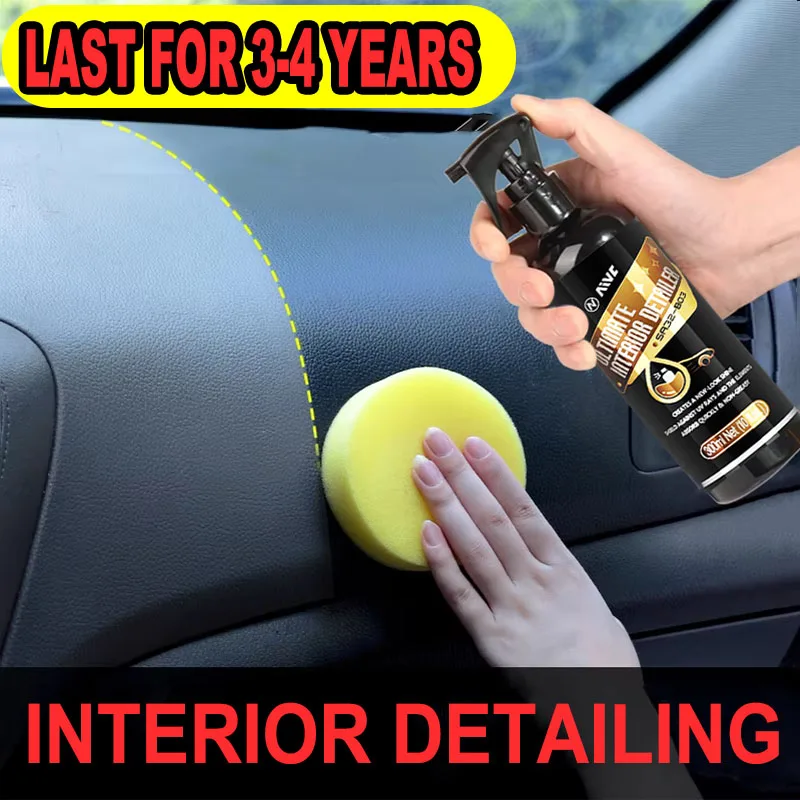 Car Plastic Restorer 3-Year Lasting Color Gloss