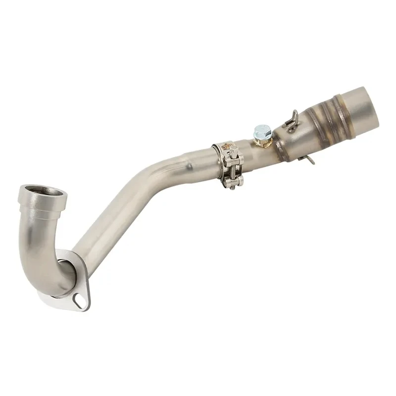 Slip-on For Yamaha XMAX250 XMAX300 Xmax 250 300 Motorcycle Exhaust Modified Front Middle Link Pipe 51mm Moto Escape Muffler - Image 3
