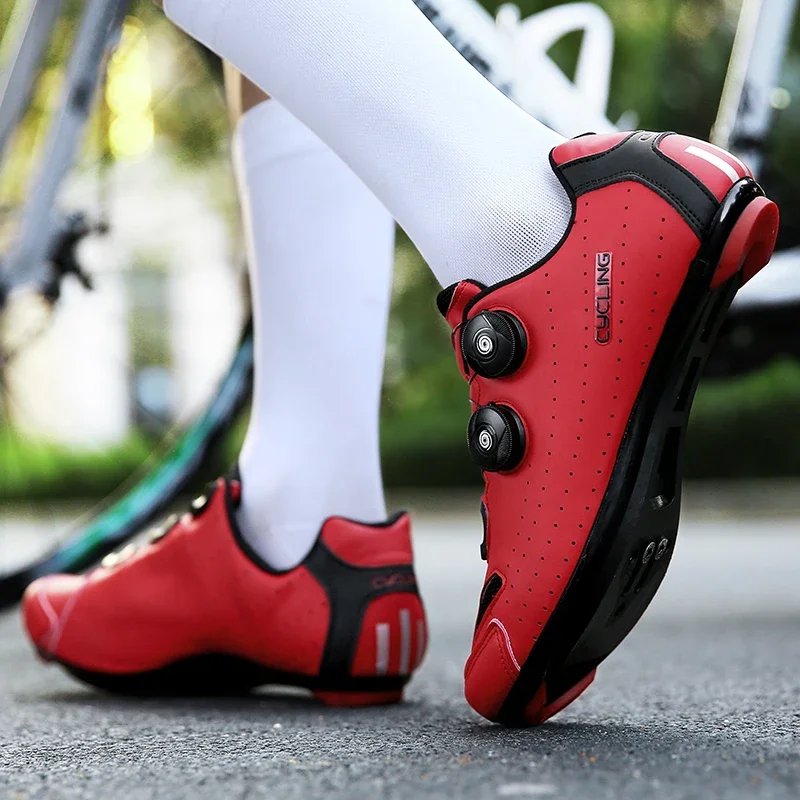 Flat Mountain Bike Shoes for Men and Women, Professional Cycling Shoes, SPD Road Bike Shoes, New Listing