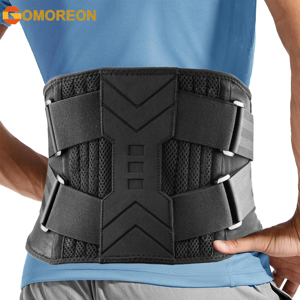 Back Brace 1Pcs Lower Back Pain Relief Herniated Disc Sciatica Scoliosis Breathable Lumbar Support Belt Men Women