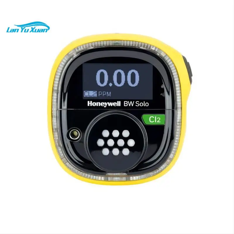 

Honeywell BW Solo Single-Gas Detector with Bluetooth BWS2-S-Y Gas Detector H2S CO O2 Cl2