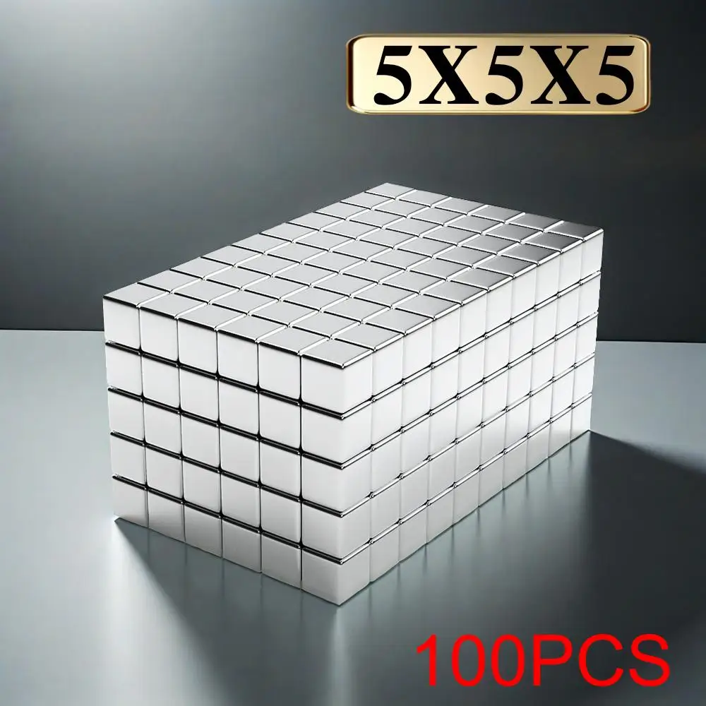 Small Square Refrigerator Magnets for Crafts and Office Use