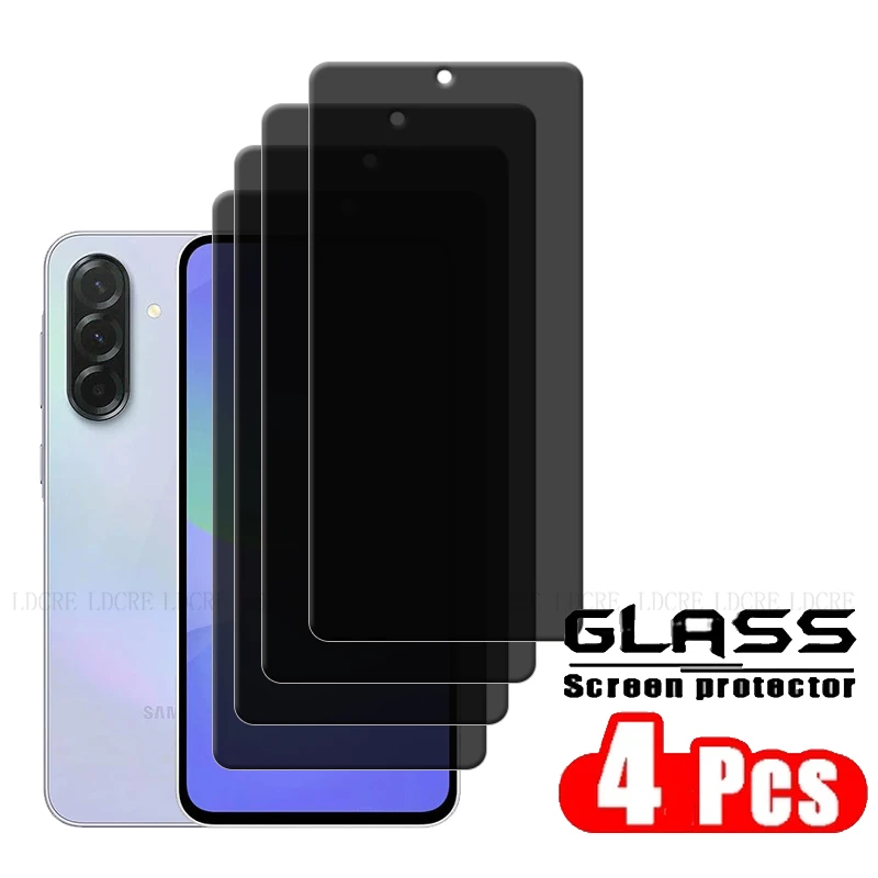 4 قطعة لسامسونج A36 الزجاج لسامسونج غالاكسي A36 حا...