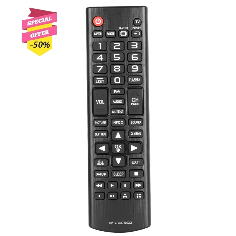 

AKB74475433 Remote Control For LG Smart TV 42LD550 46LD550 32LD550 47LD650 42LD550UB 32LD550UB 52LD550UB 55LD650UA 52LD550