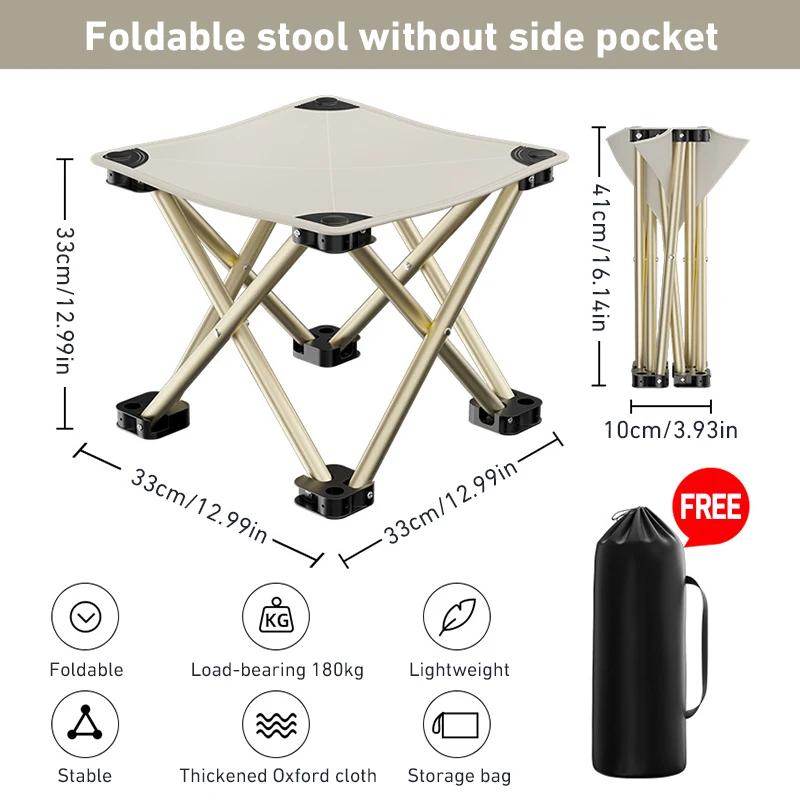 Ultralight Outdoor Folding Camping Stool