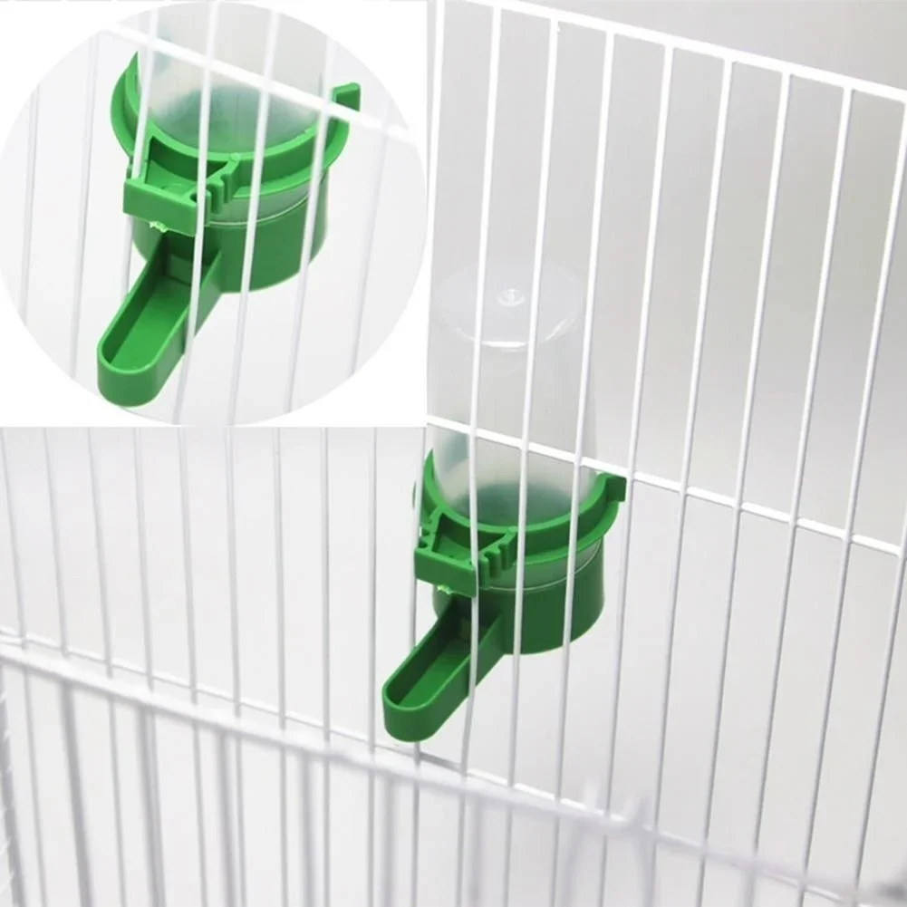 Bird Feeder Bird Water Drinker 4 Pcs/ Lot Pet Clip For Parrot Pet Water Dispenser Agricultural Equipment