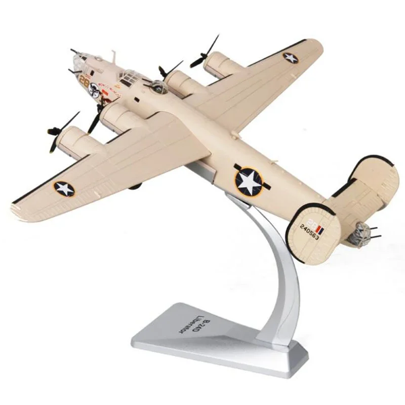 ミニカー　1/72 コンソリデーテッド B-24D リベレーター アメリカ陸軍 44BG 506BS 「アヴィエーション・アーカイブスシリーズ」 [AA34017] Amazon.com: NUOTIE B-24D Liberator Free France 1/72 Metal