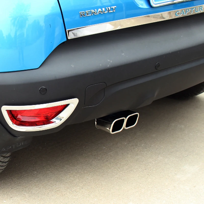 Embout Silencieux échappement Arrière Pour Renault Captur 2013-2018 - Acier Inoxydable, Design Original - Accessoire Tuning - 3