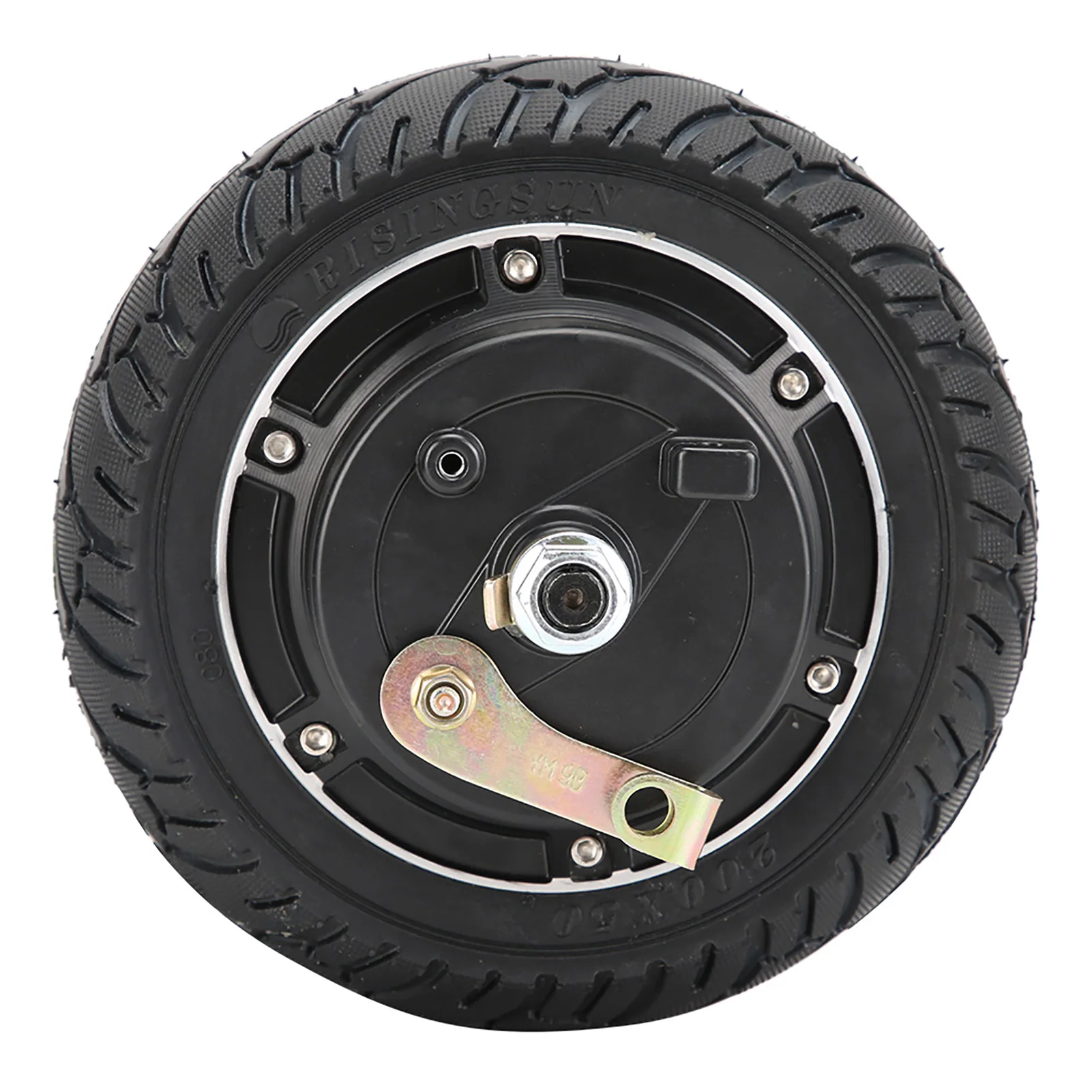 8inch Electric Scooter Brushless Wheel Hub Motor with Solid Tyre Motor Vehicle Accessory