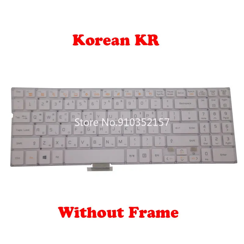 Teclado para lg 15u340 Sg590202ea Sn5820w Aew73429825 Sg-59020-xra Aew73429821 15u340-e 15u340-l 15ud340-e Espanhol Coreano kr - Imagem 5