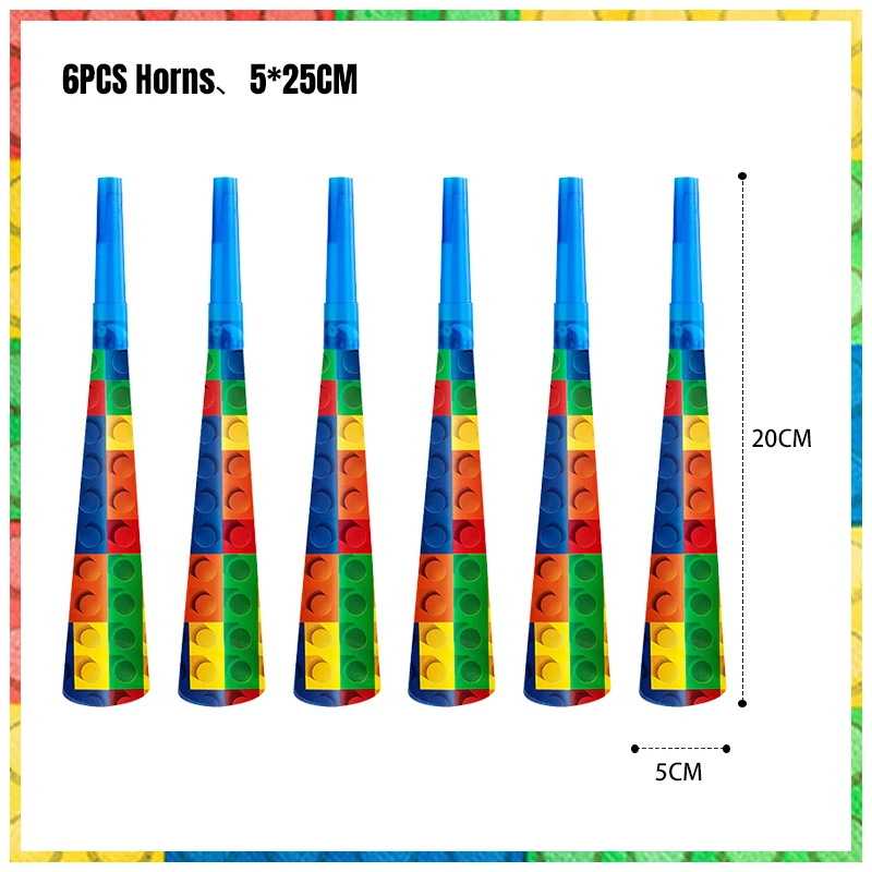 6pcs horn