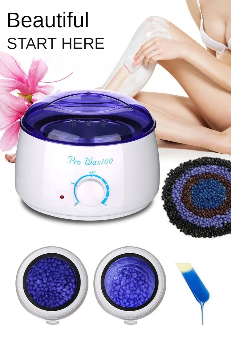 Wax Heater for Hair Removal Paraffin Heater Waxing Beans Depilatory Epilator Warmer Wax-melting Pot