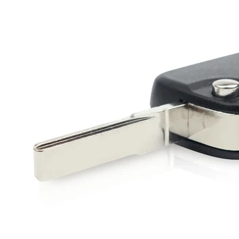 Chiave telecomando per VW Sagitar Remote Car key Shell Transponder ] - KEYYOU Uncut HU66 Blade per VW Sagitar Remote Car key Shell Transponder Auto Case Cover