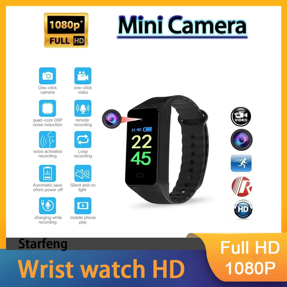 Working Smart Watch Covert Spy Camera W/ DVR and Zoom