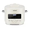 DAEWOO Electric Pressure Cooker 70kPa 4L 220V 1300W Kitchen Rice Cooker Non-stick Inner Pot Multicooker Knob Control Stewpot 6
