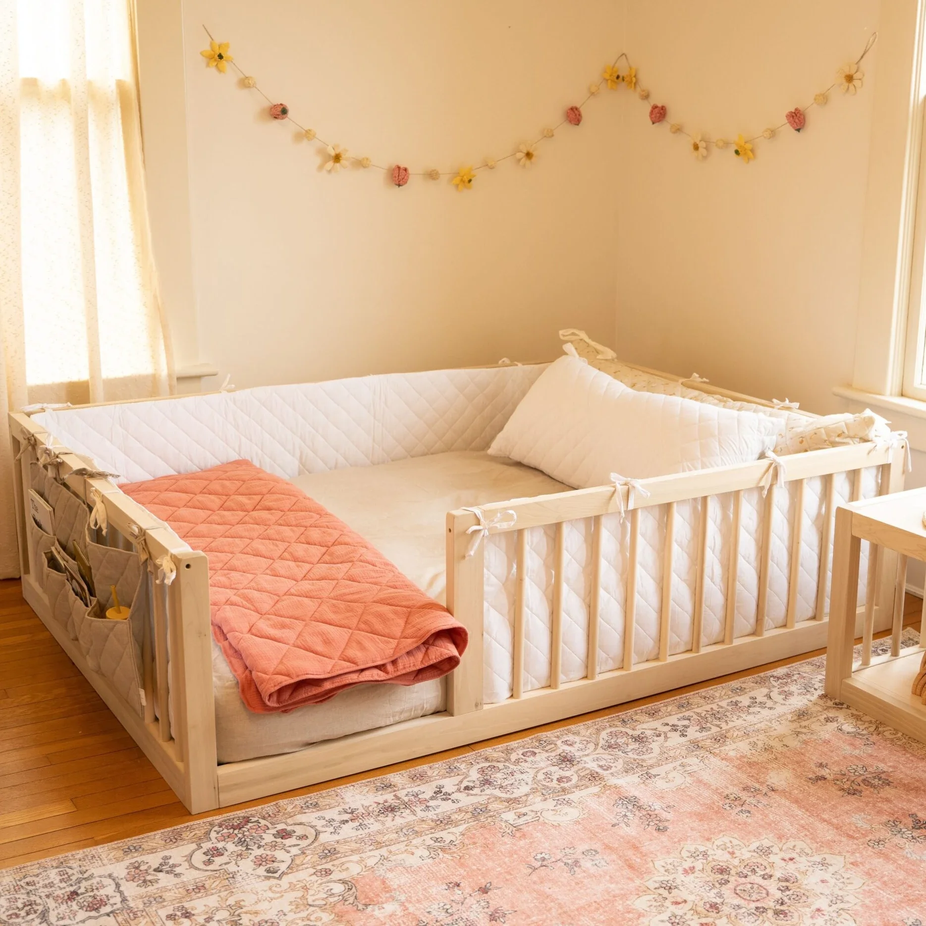 

New 2024 Design Factory Customized Toddler Floor Bed