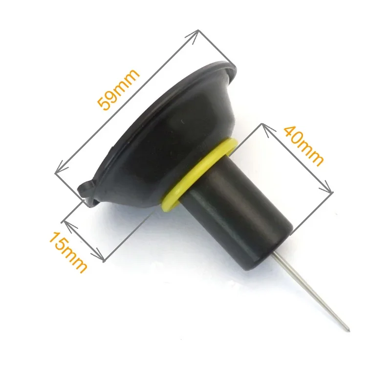 Motorcycle Carburetor Motorcycle 16mm 18mm 22mm 24mm Carburetor Diaphragm with Slide and Needle for GY6 49 50 125 150cc Chinese Scooter PD24 PD18J
