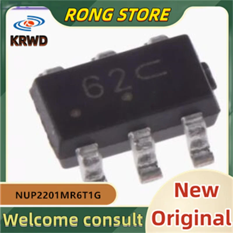 

Новые и оригинальные микросхемы, Встроенная микросхема 62C 62M 62 *, 50 шт., NUP2201MR6T1G NUP2201MR6T1 NUP2201MR6