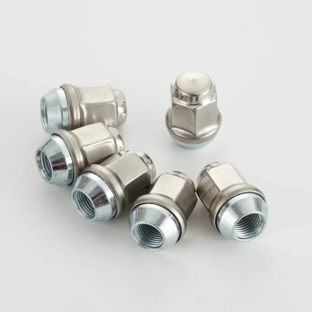 1pc Wheel Lug Nuts Suit for Cadillac Jeep Grand Cherokee M14x1.5 Hex 22mm Thickness 42/44mm