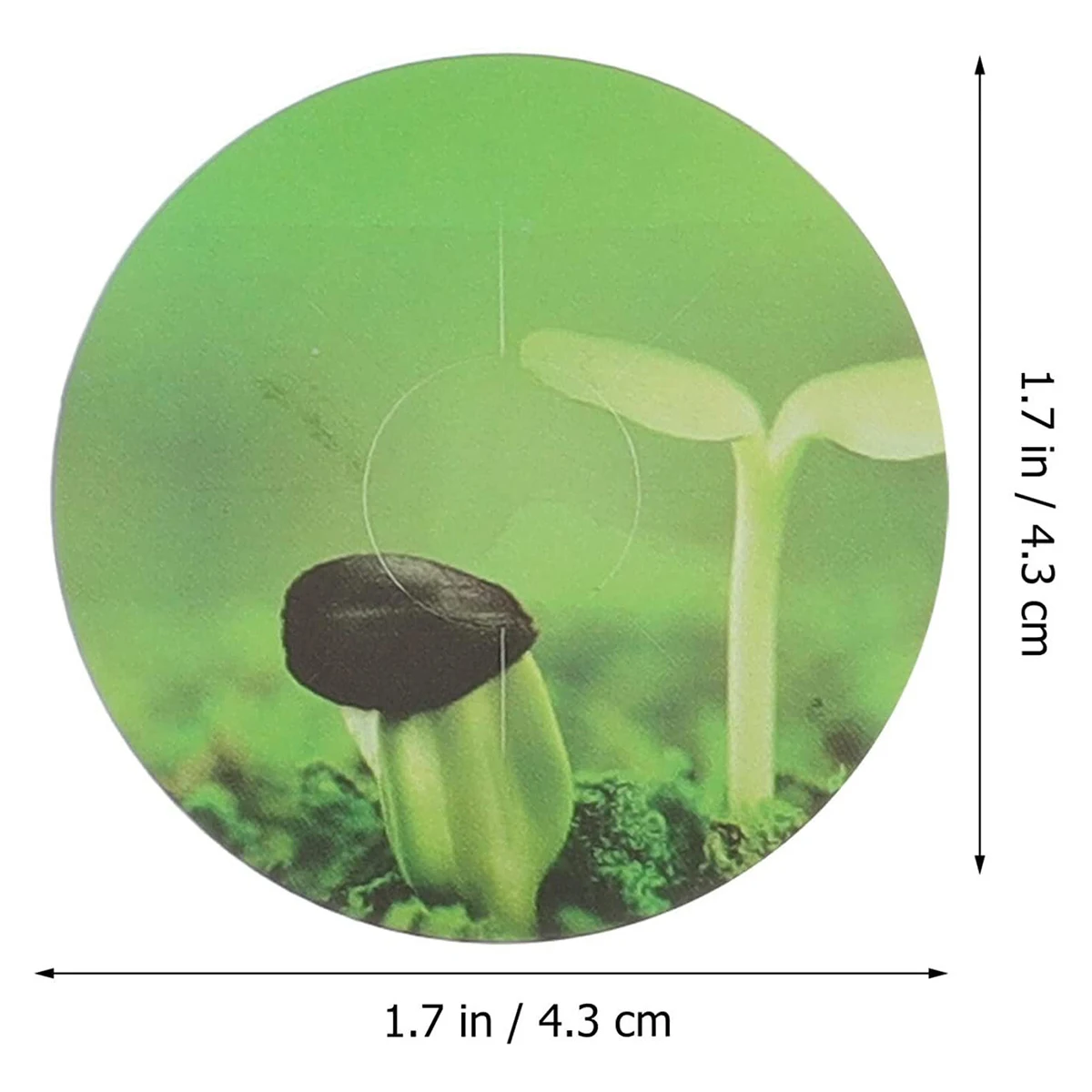 100Pcs Hydroponic Plant Labels Waterproof Seed Pot Labels for Mark Plants and Understand Plant Growth Seedlings Grow Baskets