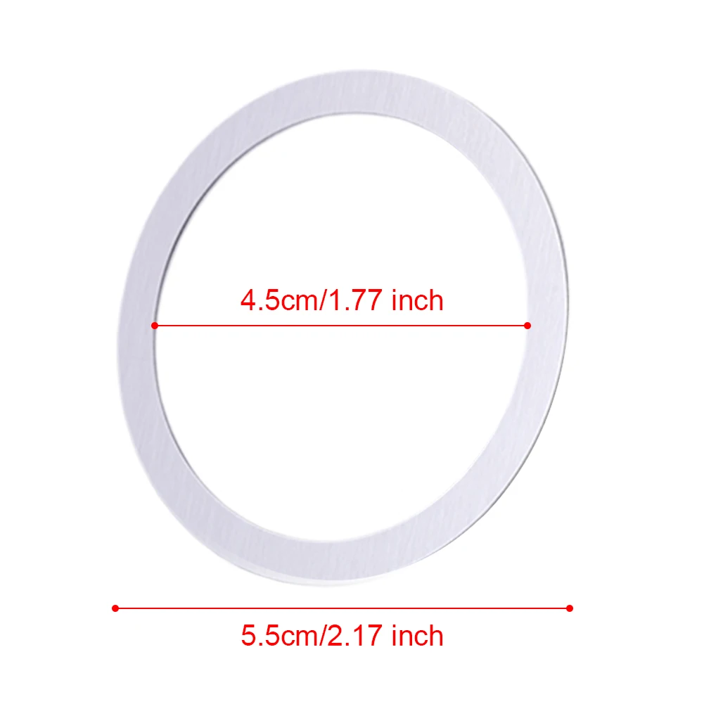 2Pcs Magnet Ring Mount Wireless Charger Sheet Magnetic Ring Holder Mobile Phone Car Holder for Magsafe Smartphone