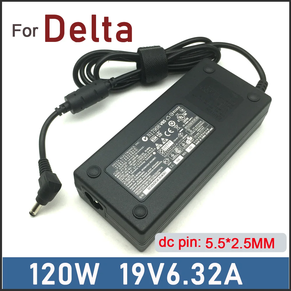 Genuine 19V 6.32A 120W AC Adapter For Minisforum UM690 UM690S Venus Series AMD Ryzen 9 Mini Micro PC 6900HX Radeon 680M SOY-1900