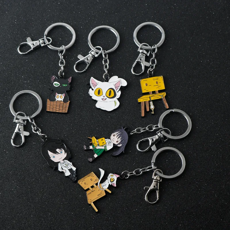 Anime Suzume No Tojimari Dajin Keychain Cute Iwado Munakata Sota Pendant Key Chain For Fans Bag Accessories Jewelry