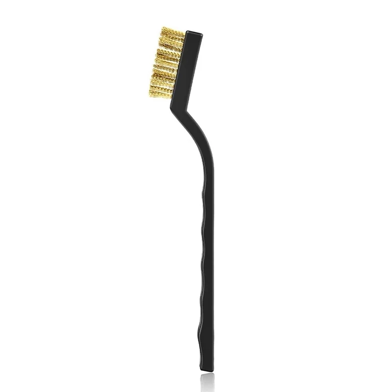 3PCS Hard Bristles Brush 3D Printer Nozzle Cleaner Tool Copper Nylon Steel Wire Cleaning Brushes Ender-3 3 Pro Cr10S 3d printer nozzle cleaner brush