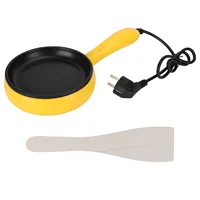 350W Mini Frying Pan Non‑Stick Fried Steak Pancake Egg Pan with Wooden Spatula Egg Frying Pan Kitchen Utensil Steak Frying Pan 2