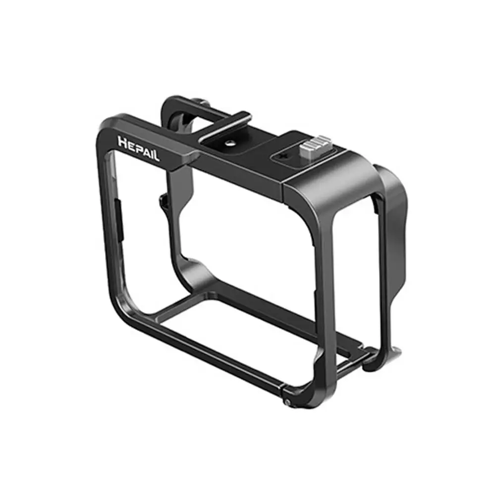 ActionCameraAluminumAlloyProtectiveCaseFrameCageAndQuickReleaseCaseMountAdapterFor