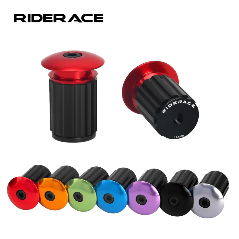 Bicycle Handlebar End Plugs Aluminum Alloy For Mountain MTB Bike Handle