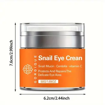 Snail Mucin Eye Cream 97.5% Snail Filtrate K Beauty Under Eye Cream - Thumbnail 8