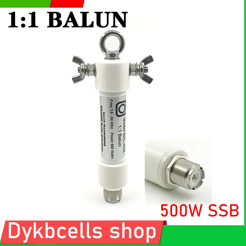 

1:1 BALUN power 500W SSB Withstand for Shortwave balun antenna balun HAM radio QRP Mini BALUN Receiver