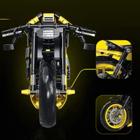 500+pcs City Super Racing Motorcycle Technical DIY Building Blocks Motorbike Model Set Creative Toys Gifts for Boys Adult Kids 5