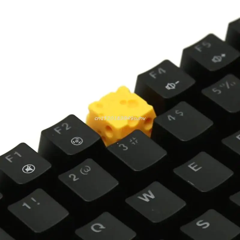 Keycap Singolo In Resina Artigianale Con Legno, Profilo OEM R4, Per Switch Cherry MX, Colore Rosso