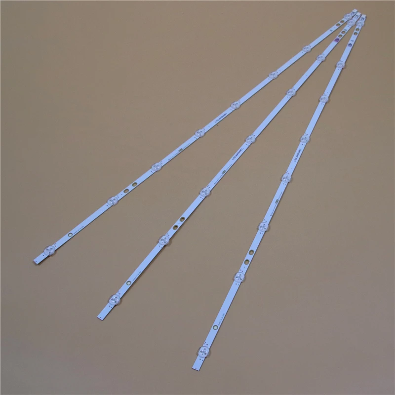 3Piece/Kit 파나소닉 TX-40C200E 용 새 TV LED 바 TX-40CX200E LED 백라이트 스트립 램프 렌즈 17DLB40VXR1 LB40017 V0 V1_05-38S