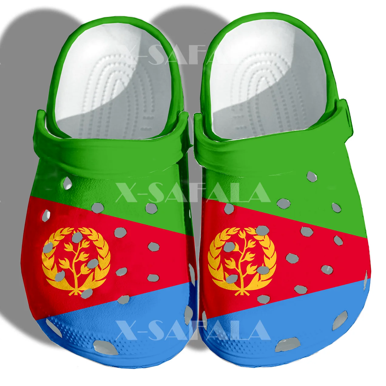 

Eritrea Martyrs' Day Independence Day 3D Print Men Women Classic Clogs Slipper Shoe EVA Ligtweight Sandals Summer Beach Outdoor
