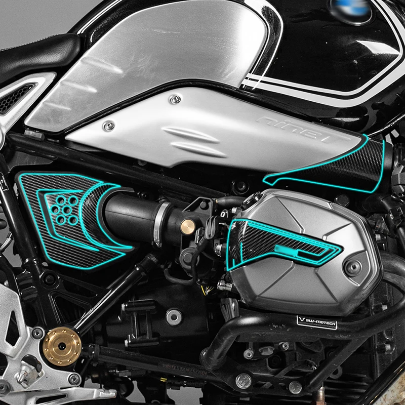 BMW R NineT ٵ öƽ ǰ, ź  ȣ ƼĿ,  ׼  