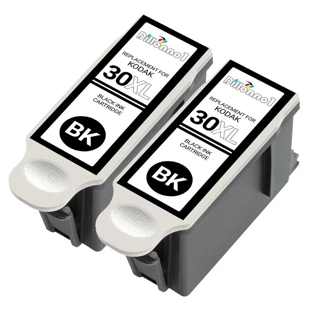 

2 Pack For Kodak 30XL Black Ink Cartridge For ESP Office 2170 2150 Hero 2.2