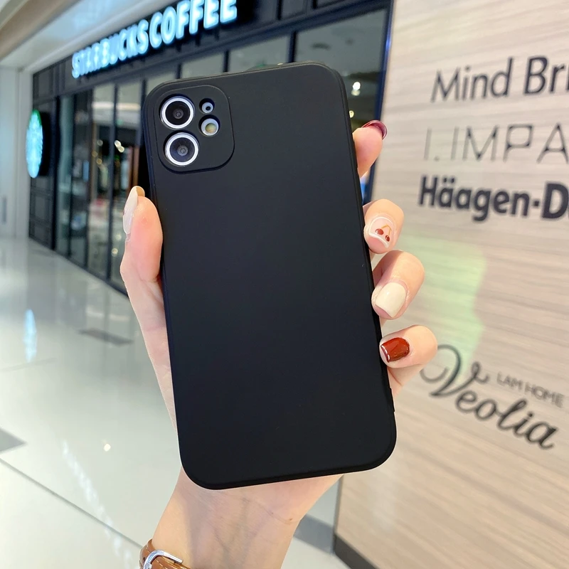 Premium Silicone Phone Case with Camera Protection