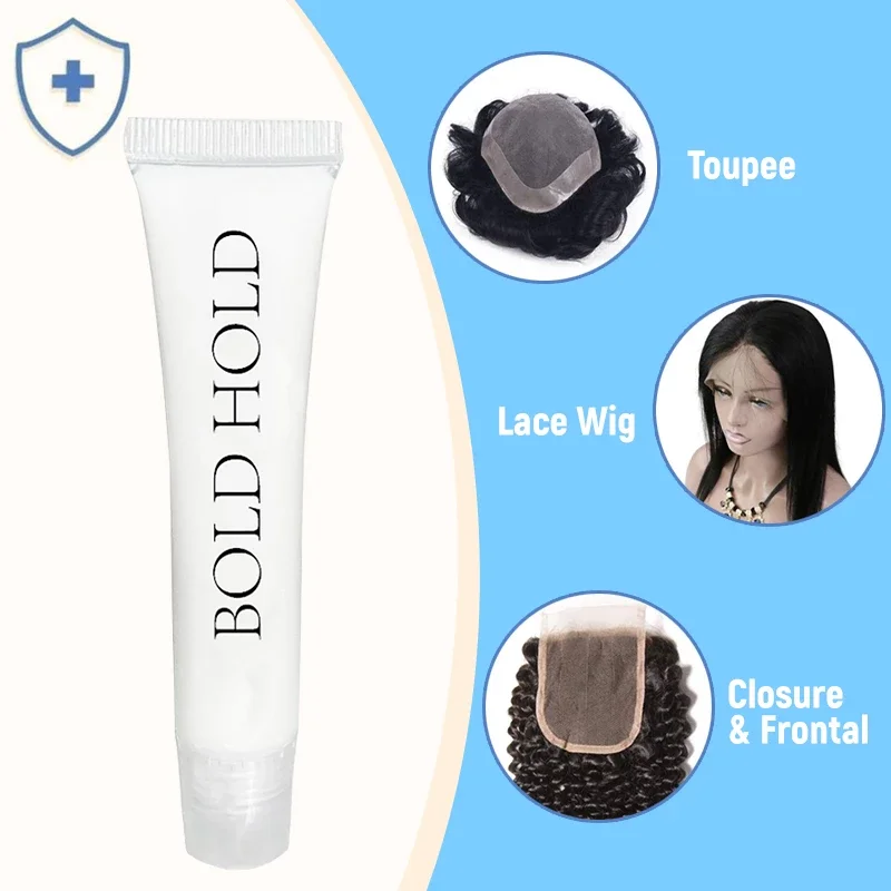 6pcs/Lot Lace Wig Adhesive Waterproof Hair Glue Lace Front Wig Glue Invisible Bonding For Oily Skin Hairpiece Frontal