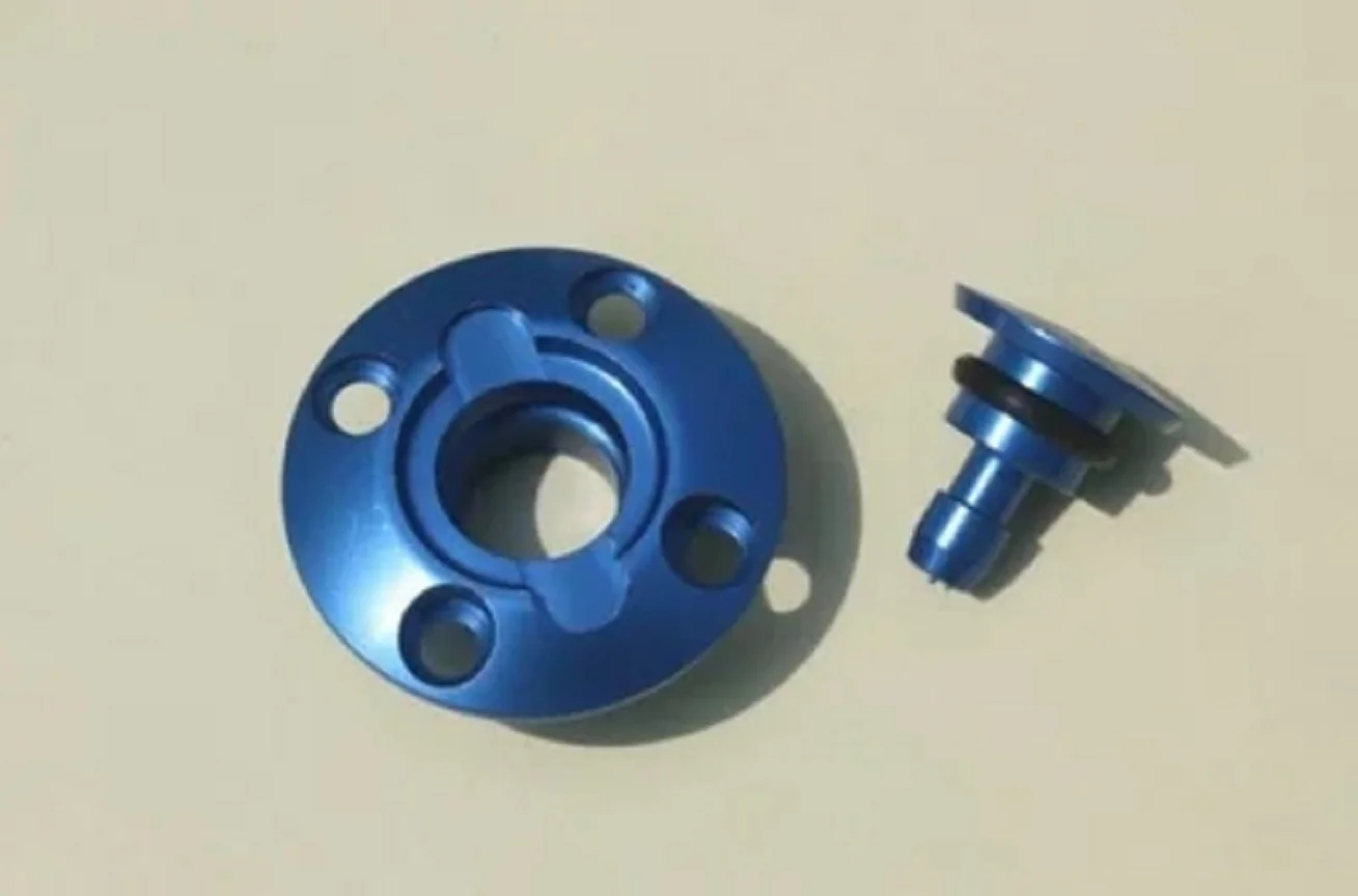 CNCAlloyFuelFillerDotPlugPortforRCAircraftSmokingSystemFuel