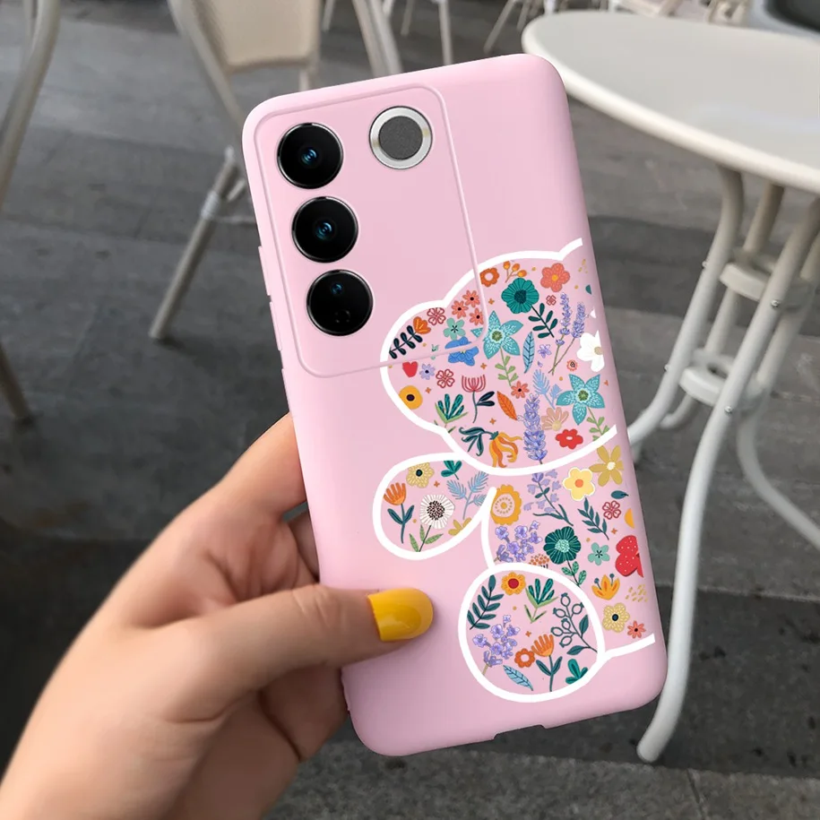 Fashion Candy Color Painted Soft Shell Back Cover Case