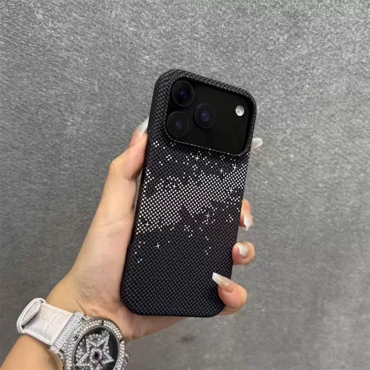 Slim Frameless Carbon Fibre Sunset PC For Magsafe Magnetic Case For iPhone 18 17 Air 16 Plus 15 14 13 Pro Max Shockproof Cover
