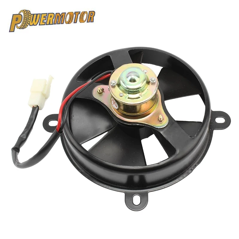 12V Motorcycle Cooling Fan Radiator DC Cooler Power Fan Fit for 200