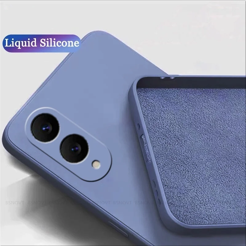 Für Samsung S25 Rand Fall Abdeckung Samsung Galaxy S25 Rand Capas Original Flüssige Silikon Stoßfest Weiche Fundas Samsung S25 Rand – Detail 1