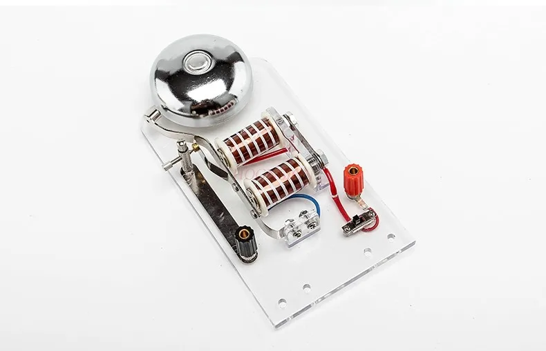 Science and education electric bell experiment electromagnetism experiment electric bell model electromagnet physics equipment t