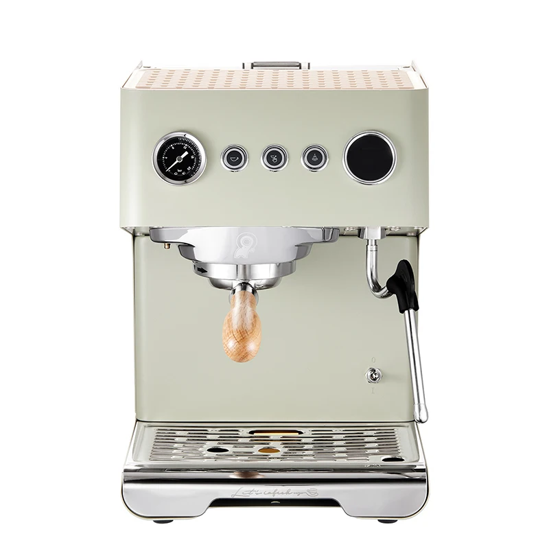CRM3028 Italian Semi-automatic Coffee Machine Retro Style Small Household Coffee Machine