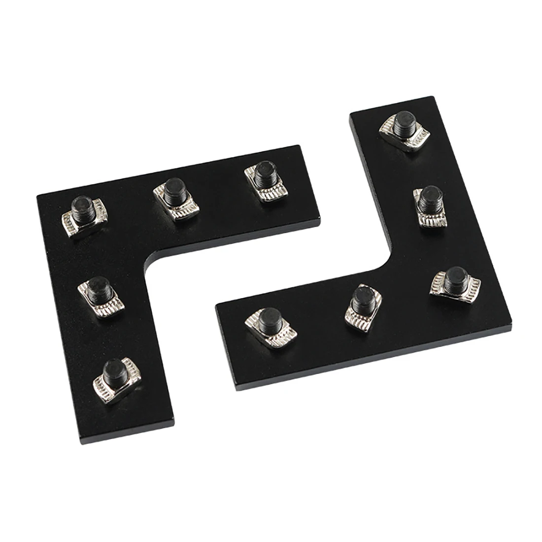 3D Printer Accessories 2020 Aluminum Profile Connection L-Shaped Plate Right Angle Connector End Openbuilds