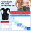Babaka Posture Corrector Medical Back Brace Adjustable Full Shoulder Brace For Mid Upper Spine Support Lumbar Support 6
